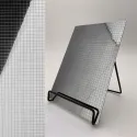 Plokštė dekoratyvinė MS 10x10 flex Silver, 980x980x1,2mm, SA