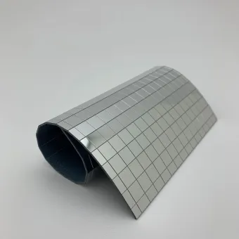 Plokštė dekoratyvinė MS 10x10 flex Silver, 980x980x1,2mm, SA