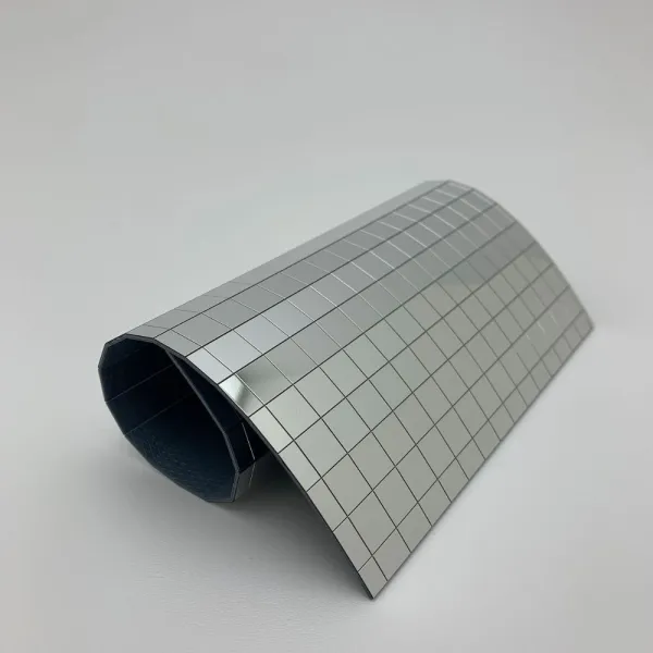 Decorative panel MS 10x10 flex Silver, 980x980x1,2mm, SA