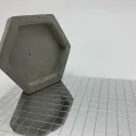 Plokštė dekoratyvinė MS 10x10 flex Silver, 980x980x1,2mm, SA