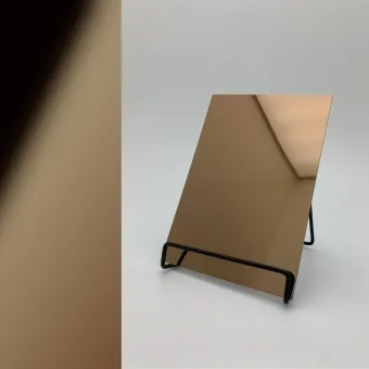 Plokštė dekoratyvinė DM Brown AR, 2600x1000x1mm, NA