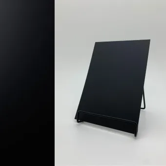 Decorative panel DM Graphite Black matt, 2600x1000x1mm, NA