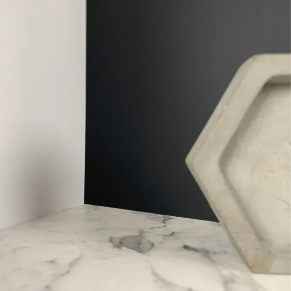 Plokštė dekoratyvinė DM Graphite Black matt, 2600x1000x1mm, NA