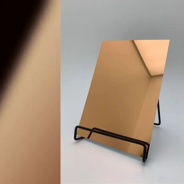 Decorative panel DM Rosegold AR, 2600x1000x1mm, NA