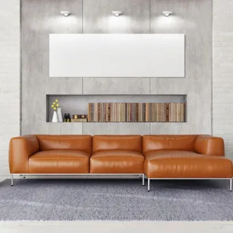 Decorative panel DM CEMENT Light, 2600x1000x1,1mm, NA
