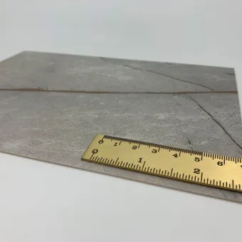 Plokštė dekoratyvinė DM LIMESTONE Grey, 2600x1000x1,1mm, NA