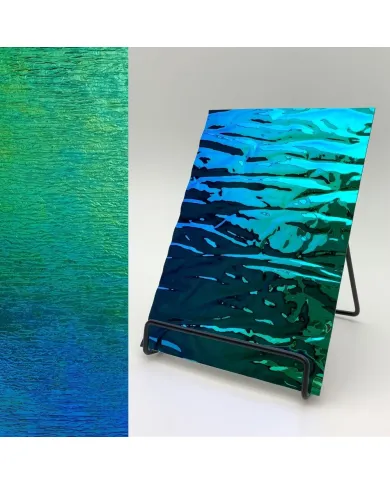 Decorative panel SL CRASHED Aqua, 2600x1000x2,2mm, NA