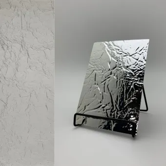 Decorative panel SL CREPA Silver, 2600x1000x1,7mm, NA