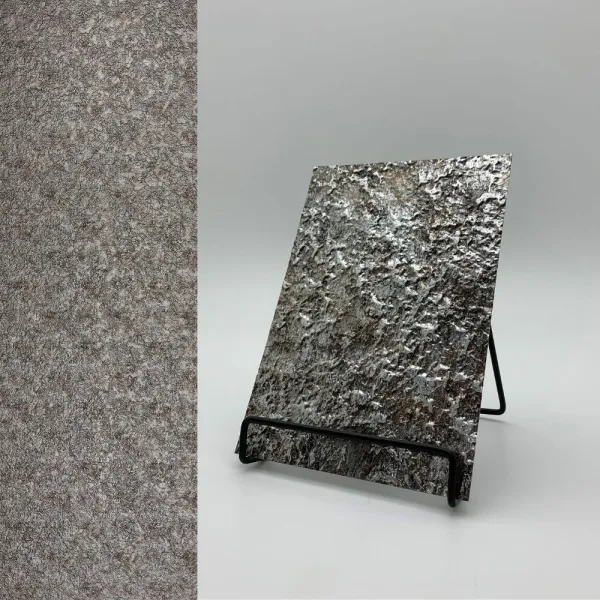 Decorative panel SL LAVA VINTAGE Silver, 2600x1000x1,9mm, NA