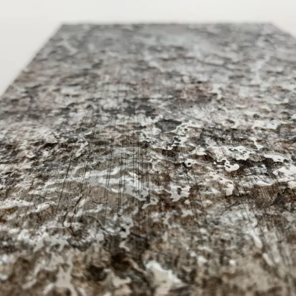 Decorative panel SL LAVA VINTAGE Silver, 2600x1000x1,9mm, NA