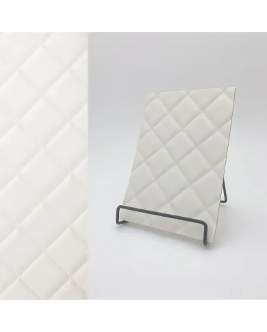 Plokštė dekoratyvinė LL ROMBO 40 Bianco matt, 2600x1000x5mm, NA
