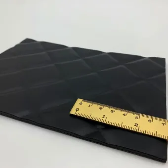Decorative panel LL ROMBO 40 Nero matt, 2600x1000x5mm, NA