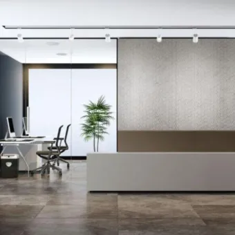 Decorative panel FL COMB VELVET Pearl, 2600x1000x2,2mm, NA