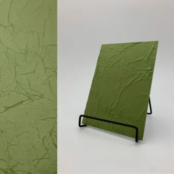 Decorative panel FL CREPA VELVET Avocado, 2600x1000x2,2mm, NA