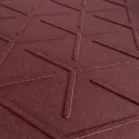Decorative panel FL CUBE VELVET Bordeaux, 2600x1000x2,2mm, NA