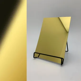 Decorative panel DM Brass AR, 2600x1000x1mm, SA