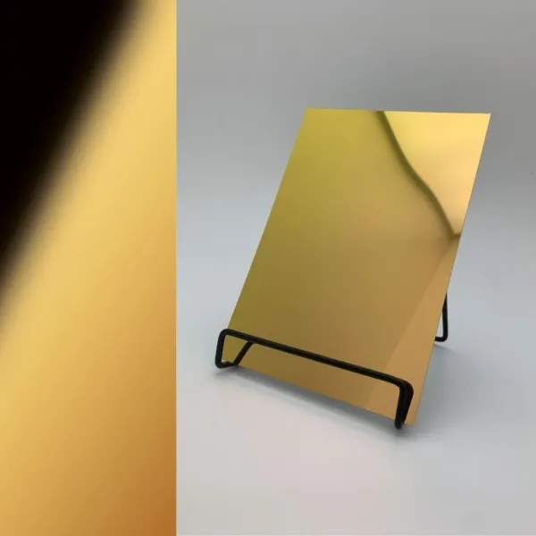 Decorative panel DM Gold MMS, 2600x1000x1mm, SA