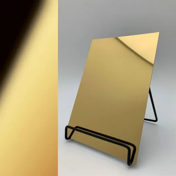 Decorative panel DM Gold, 2600x1000x1mm, SA