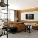 Decorative panel DM OXIDIZED Copper, 2600x1000x1mm, SA