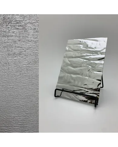 Decorative panel SL CRASHED Silver, 2600x1000x2,2mm, SA