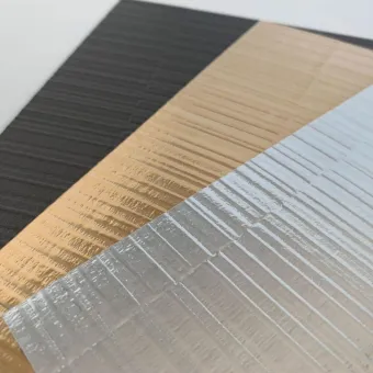 Plokštė dekoratyvinė SL NOTCH Gold matt, 2600x1000x1,2mm, SA