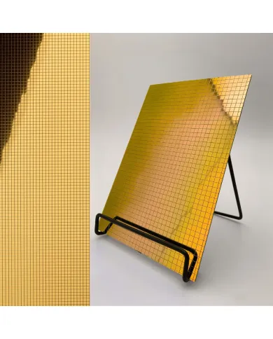 Decorative panel MS 5x5 flex Gold, 980x980x1,2mm, SA