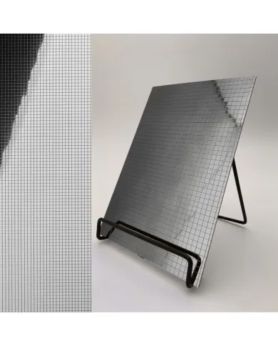 Decorative panel MS 5x5 flex Silver, 980x980x1,2mm, SA