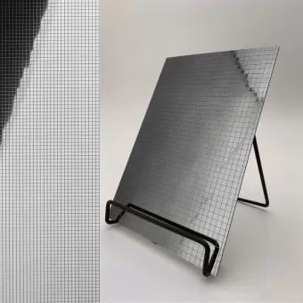 Decorative panel MS 5x5 flex Silver, 980x980x1,2mm, SA