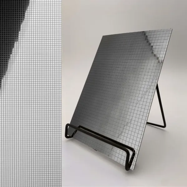Decorative panel MS 5x5 flex Silver, 980x980x1,2mm, SA