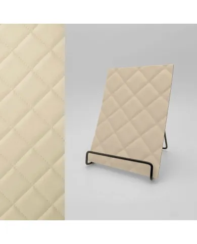 Decorative panel LL ROMBO 40 Creme matt, 2600x1000x5mm, SA