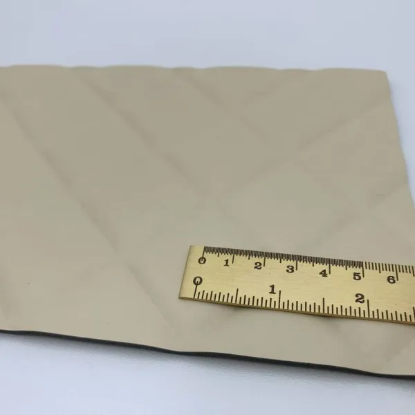 Decorative panel LL ROMBO 40 Creme matt, 2600x1000x5mm, SA