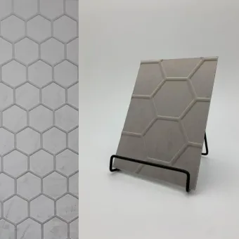 Decorative panel FL COMB VELVET Pearl, 2600x1000x2,2mm, SA