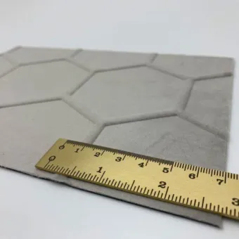 Plokštė dekoratyvinė FL COMB VELVET Pearl, 2600x1000x2,2mm, SA