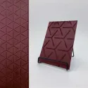 Decorative panel FL CUBE VELVET Bordeaux, 2600x1000x2,2mm, SA