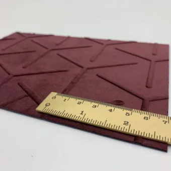 Plokštė dekoratyvinė FL CUBE VELVET Bordeaux, 2600x1000x2,2mm, SA