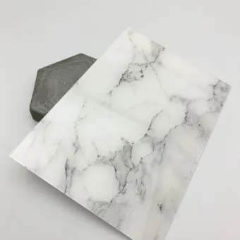 Plokštė dekoratyvinė SG MARBLE White AR+, 2600x1000x2,1mm, SA