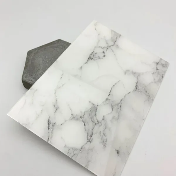 Decorative panel SG MARBLE White AR+, 2600x1000x2,1mm, SA