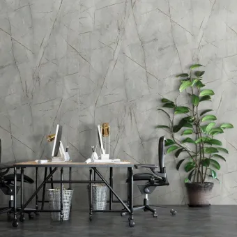 Plokštė dekoratyvinė DM LIMESTONE Grey Nature, 2600x1000x1,4mm, SA