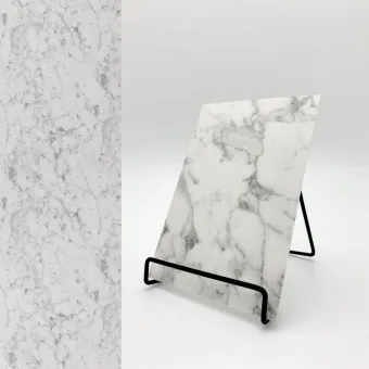 Plokštė dekoratyvinė DM MARBLE White Nature, 2600x1000x1,4mm, SA