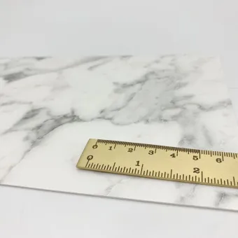Decorative panel DM MARBLE White Nature, 2600x1000x1,4mm, SA