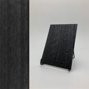 Decorative panel WL Carbonized Wood Nature, 2600x1000x1,4mm, SA