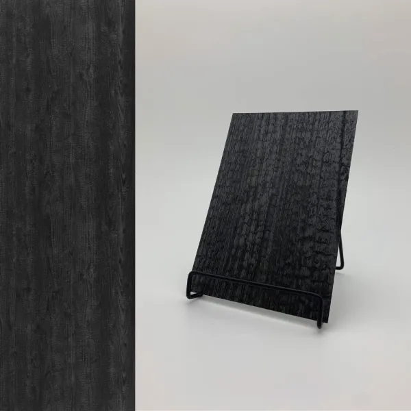 Decorative panel WL Carbonized Wood Nature, 2600x1000x1,4mm, SA