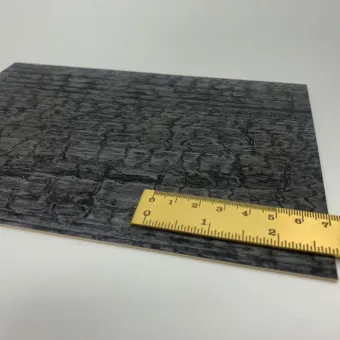 Decorative panel WL Carbonized Wood Nature, 2600x1000x1,4mm, SA
