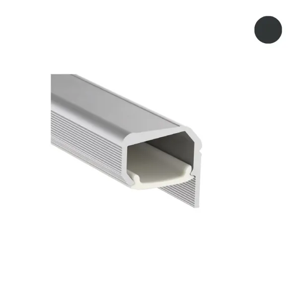 Profilis LED GOLA II profiliui, L4200mm, aliuminis, juoda