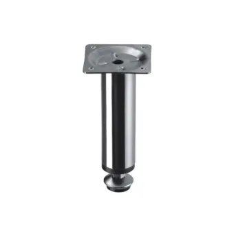 Furniture foot, metal H100mm chrome