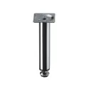 Furniture foot, metal H150mm chrome