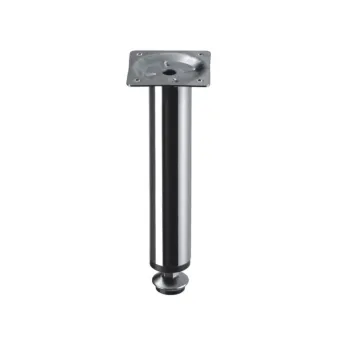 Furniture foot, metal H150mm chrome