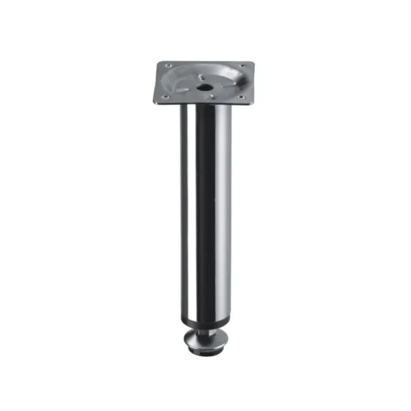 Furniture foot, metal H150mm chrome