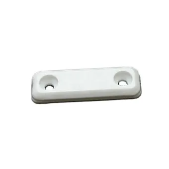 Bumper, for screw fixing, H5mm 48x15mm white