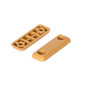 Bumper, for screw fixing, 48x15mm beech